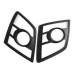 Isuzu KB HeadLight Covers (Black) 2007_2010